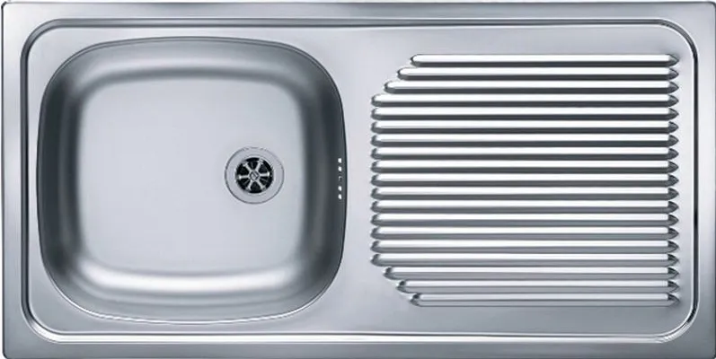 Фото товара: ALVEUS BASIC 60 NAT-60, мойка, нержавеющая сталь (в комплекте с сифоном 1011717)