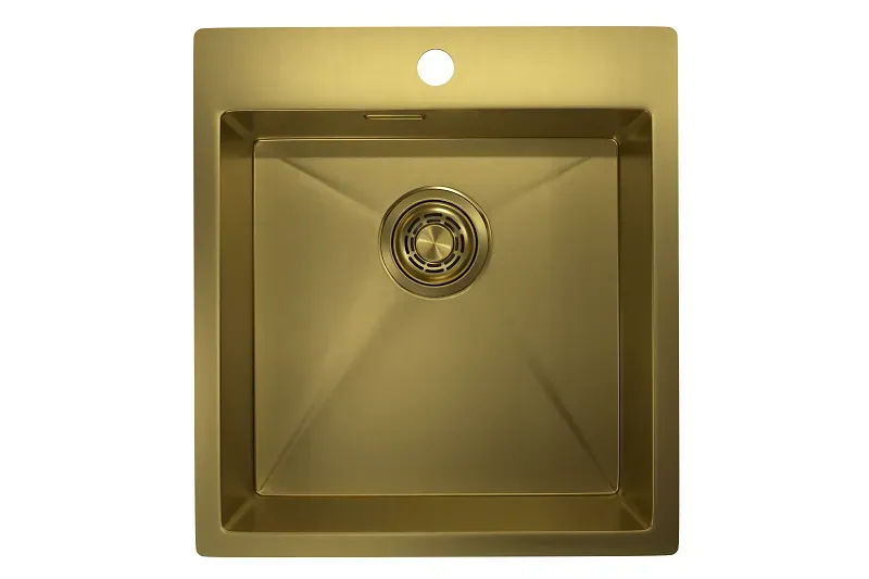 Фото товара: GRANULA 4600 мойка, нержавеющая сталь, золото сатин