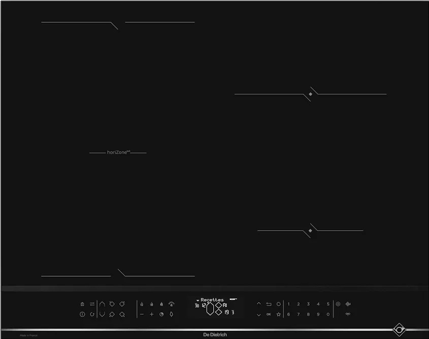 Фото товара: De Dietrich DPI4431XT индукционная поверхность
