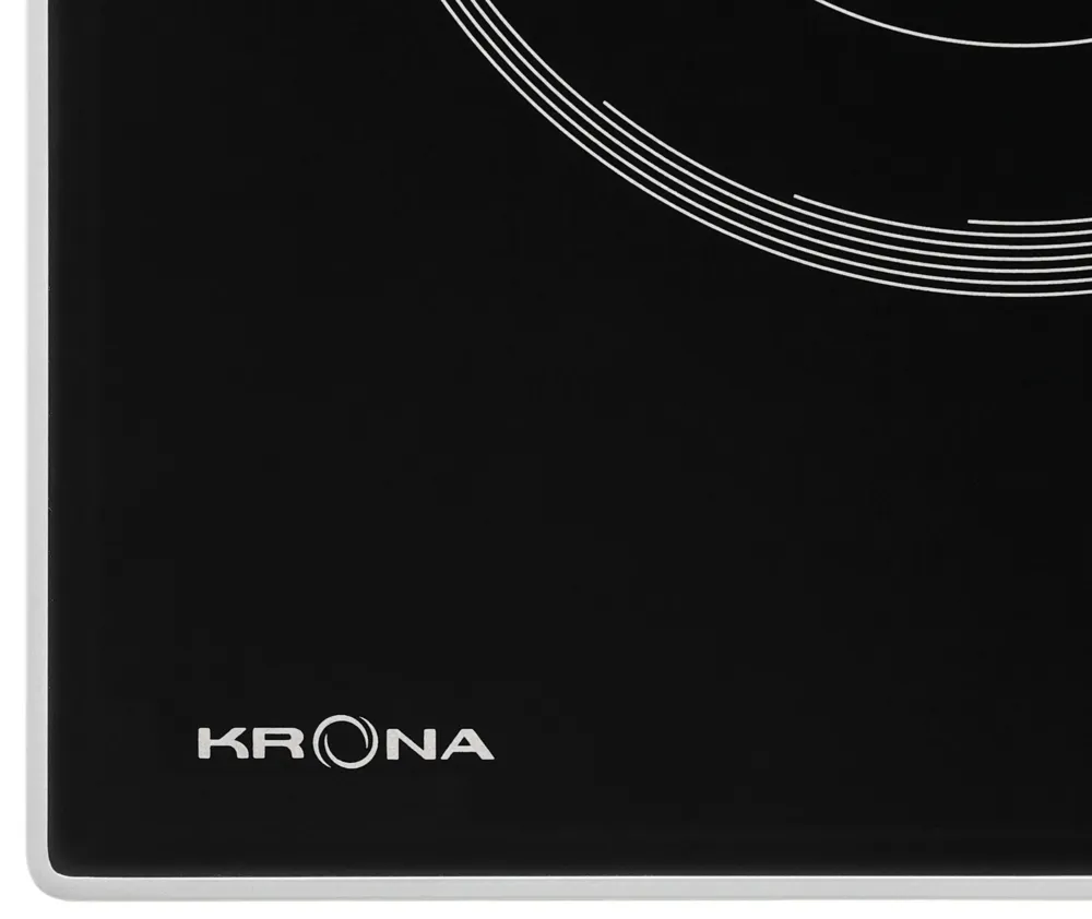 Детальное фото товара: Krona ORSA 60 BL/S стеклокерамическая поверхность