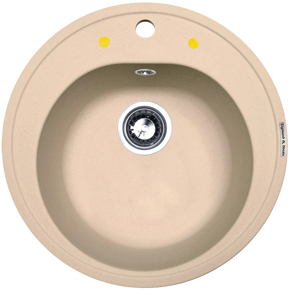 Фото товара: Zigmund & Shtain KREIS 505, мойка, топленое молоко