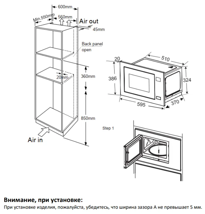 Схема встраивания