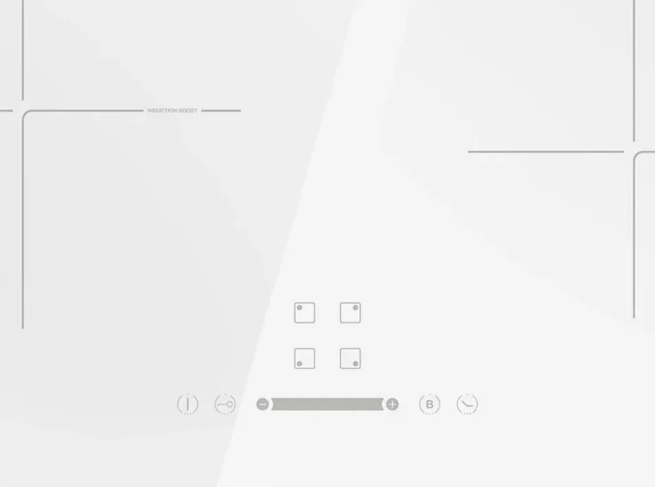 Детальное фото товара: HISTORY HI 6410 GWH индукционная поверхность