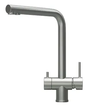 Фото товара: GRANULA 7011 смеситель, нержавеющая сталь, сталь матовая