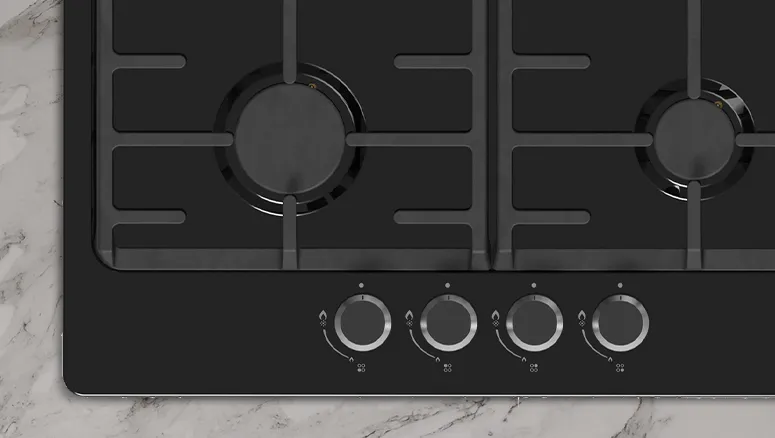 Детальное фото товара: Haier HHX-M64CWB газовая поверхность