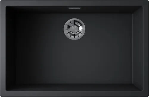 Детальное фото товара: Omoikiri Yamakawa 75-U/I-GB, мойка, керамика, графит