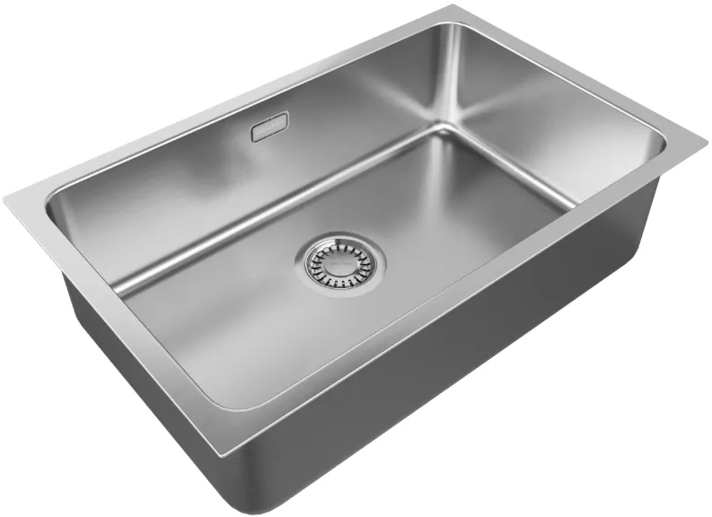 Детальное фото товара: Paulmark VISTA 74, мойка, нержавеющая сталь брашированная