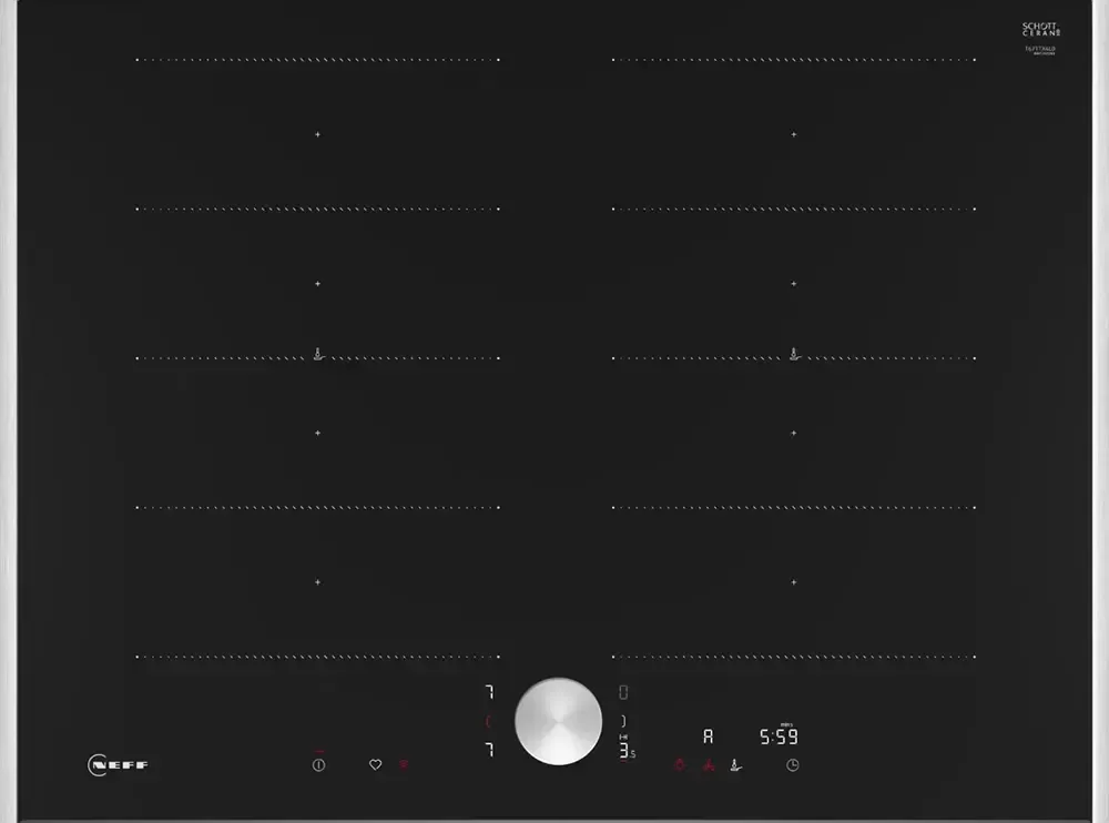 Фото товара: NEFF T67TTX4L0 индукционная поверхность