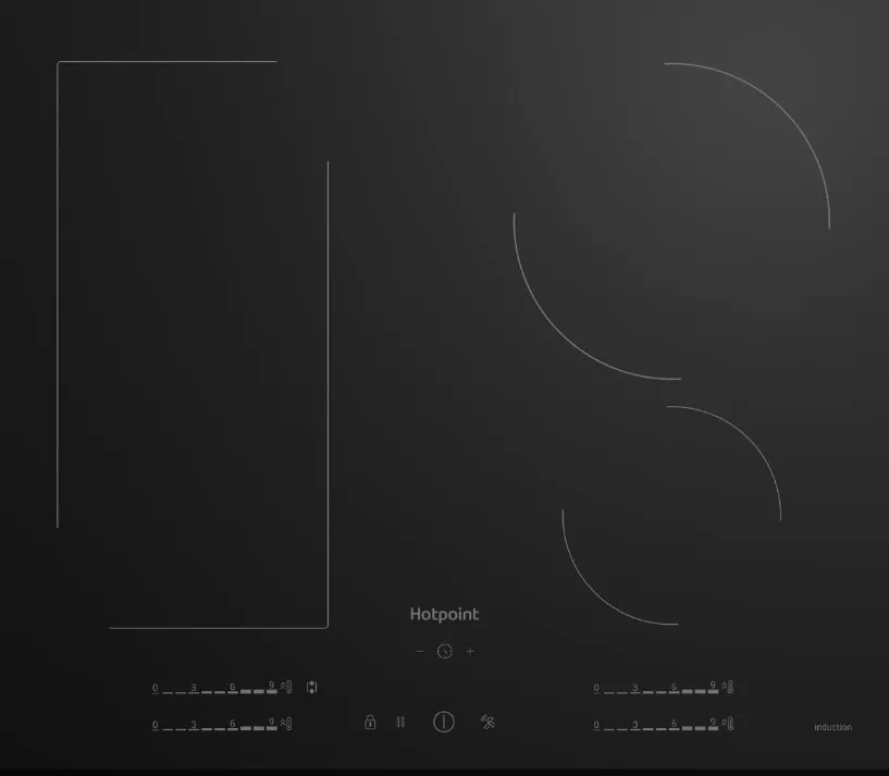 Фото товара: Hotpoint HS 1560B BF индукционная поверхность