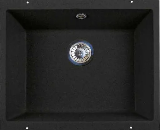 Фото товара: LAVA U.1 BASALT, мойка, гранит, черный