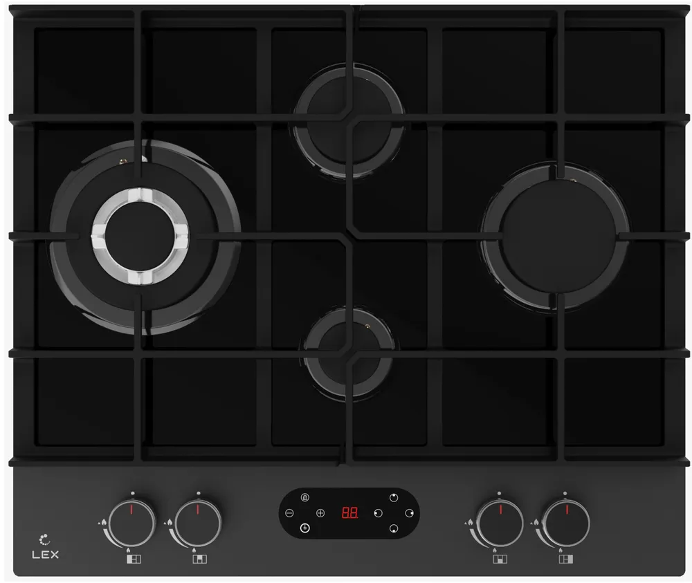 Фото товара: LEX GVG 644T MBBL газовая поверхность