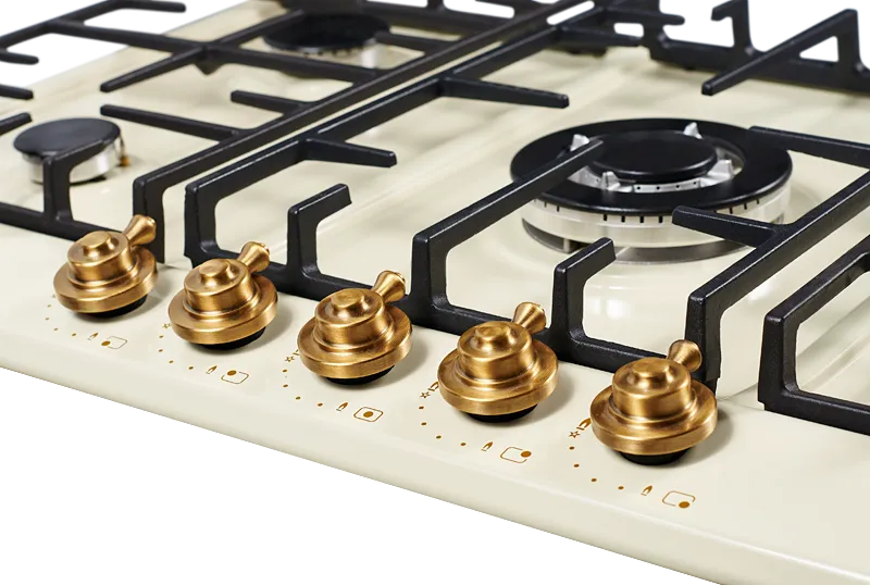 Детальное фото товара: Kuppersberg FV9TGRZ C Bronze газовая поверхность