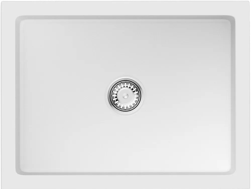 Детальное фото товара: Omoikiri Mikura 61-WH, мойка, керамика, белый
