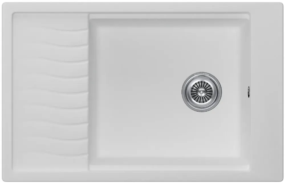 Фото товара: KUCHENSTERN BRETT 60, мойка, гранит, белый