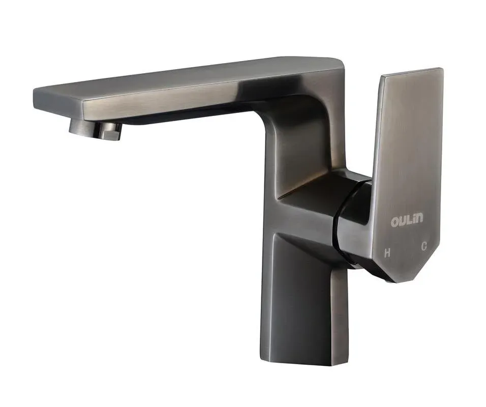 Фото товара: Oulin OL-T9207Q, смеситель, графит (серый металик)