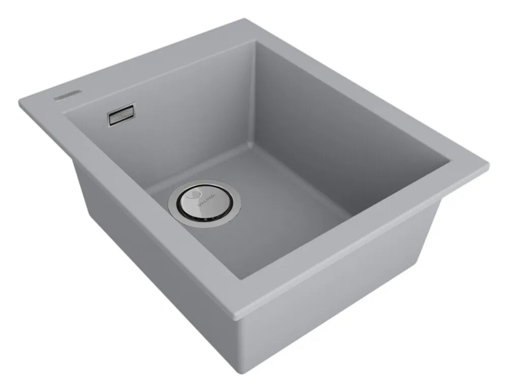 Детальное фото товара: Paulmark DECORATION 41, мойка, гранит, серый