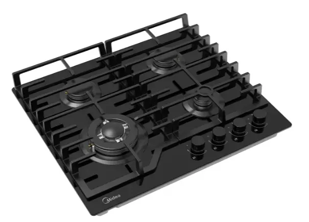 Детальное фото товара: Midea MG593TGB газовая поверхность