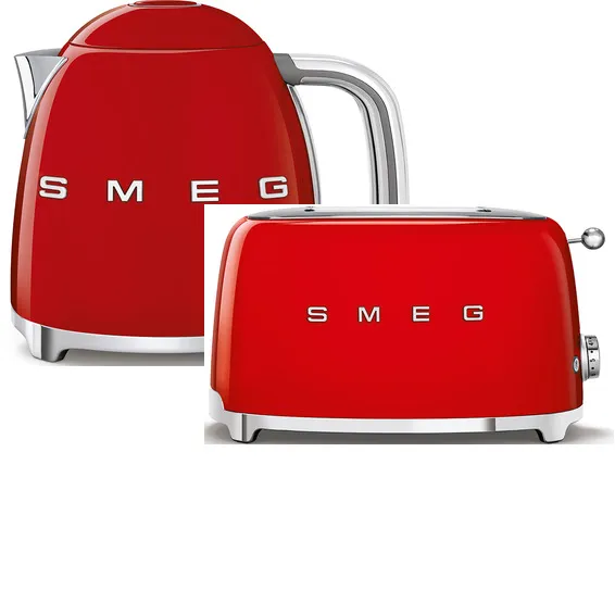 Фото товара: Smeg KLF03RDEU + TSF01RDEU