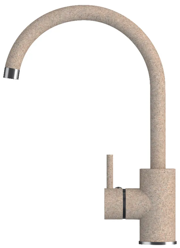 Фото товара: Polygran Элара, смеситель, песочный 302