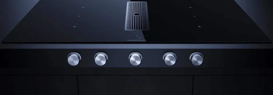 Детальное фото товара: Kuppersbusch KMI 9850.1 SR-E Stainless steel индукционная поверхность