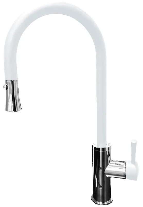 Фото товара: GranFest 7652, смеситель, мрамор, иней