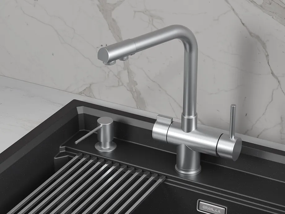 Фото товара: GRANULA 4832 ролл-мат, нержавеющая сталь