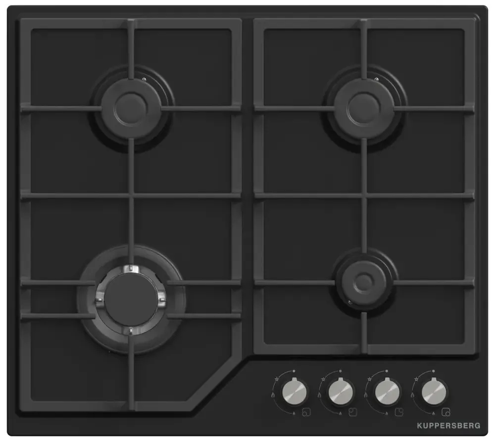 Фото товара: Kuppersberg TS 68 B газовая поверхность