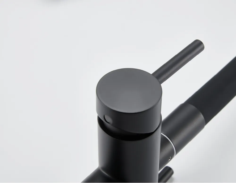 Детальное фото товара: Emar EC-3015 PVD Dark, смеситель, вороненая сталь