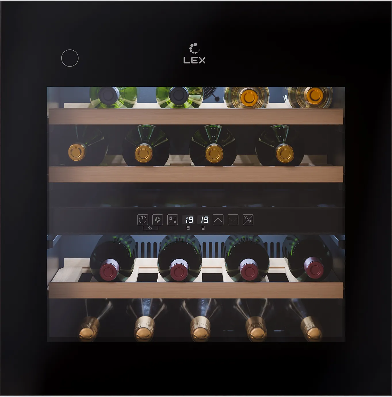 Фото товара: LEX LWD6036BL dual zone PP