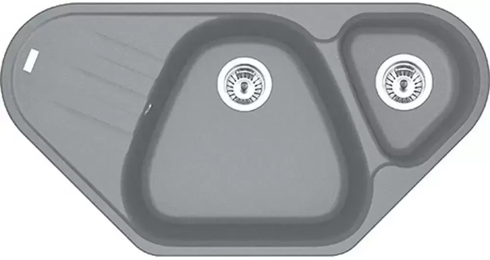 Фото товара: Franke AZG 661-E, мойка, гранит, серый камень