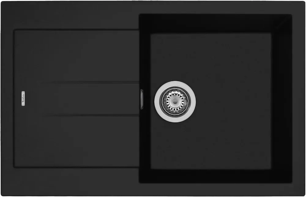 Детальное фото товара: Rivelato LUMO LM-7850 nero opaco, мойка, гранит, черный