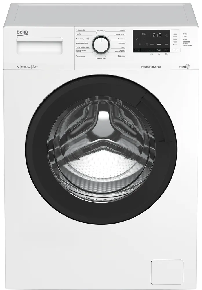 Фото товара: Beko WSRE7612XAWI