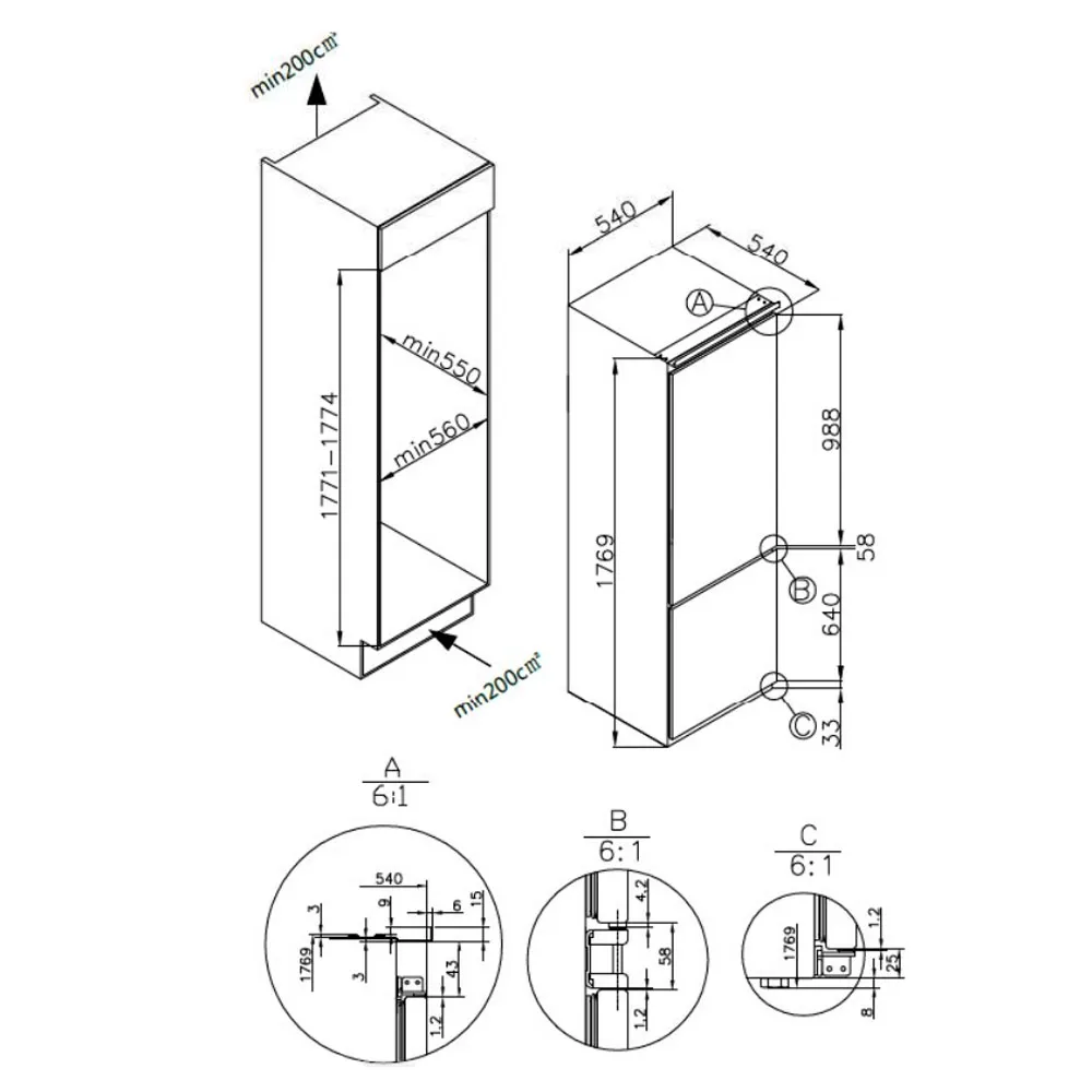 Схема встраивания