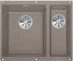 Детальное фото товара: Blanco Subline 340/160-U, мойка, гранит, серый беж (чаша слева)