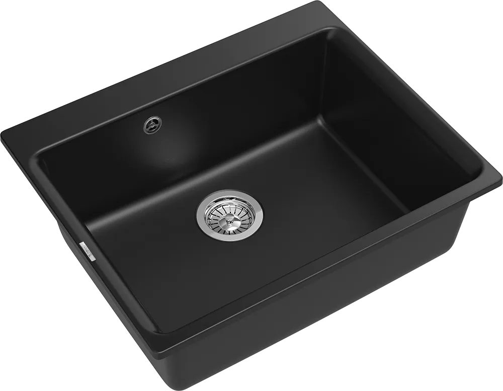 Детальное фото товара: Rivelato AXEL Х-60 antracite, мойка, гранит, антрацит