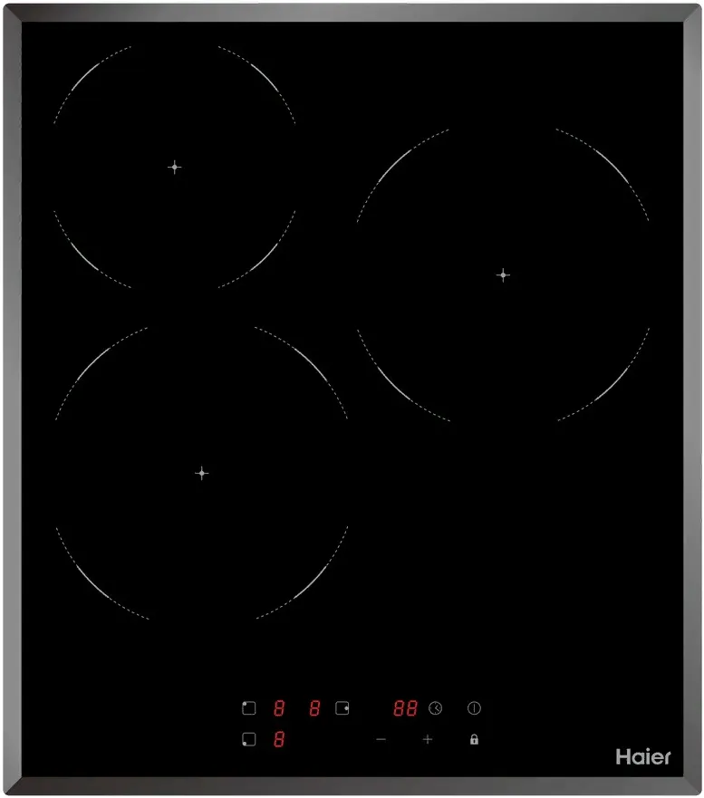 Фото товара: Haier HHY-C53NVB стеклокерамическая поверхность