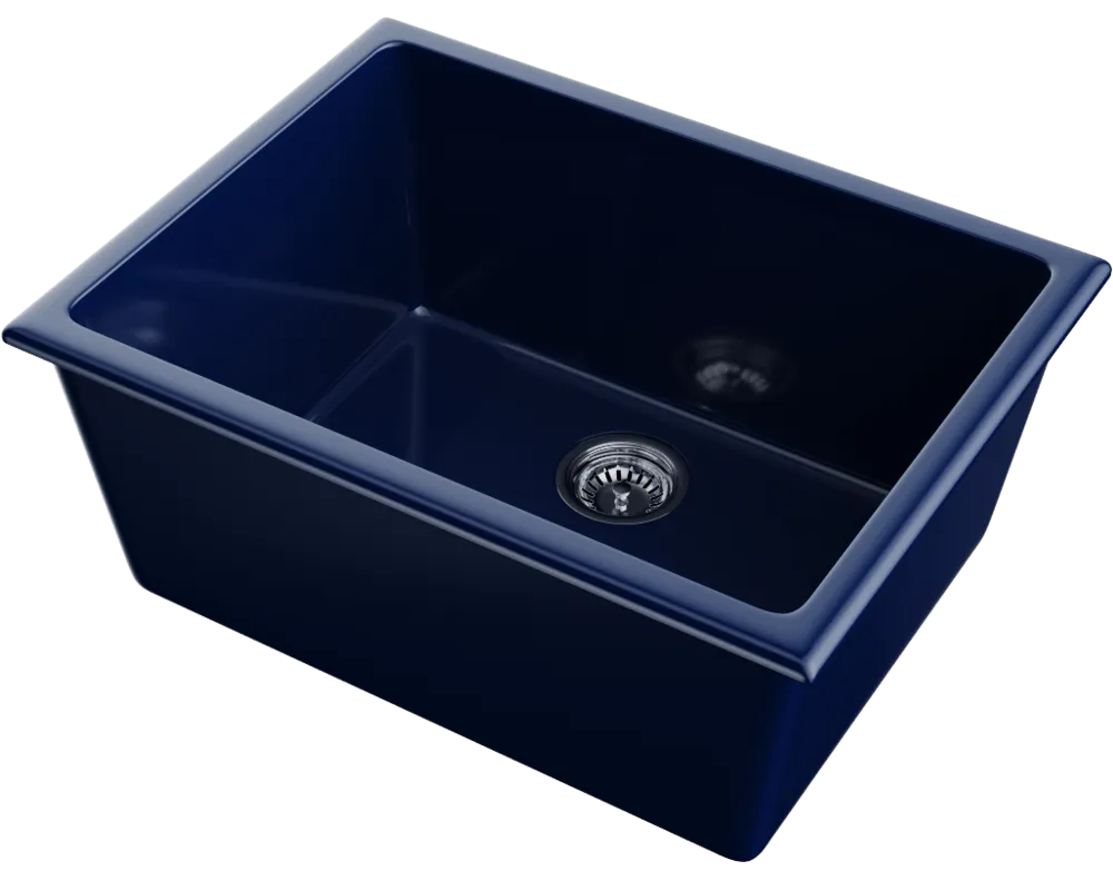 Детальное фото товара: Omoikiri Okinoshima 61-U/I-IB Glossy, мойка, керамика, indigo blue