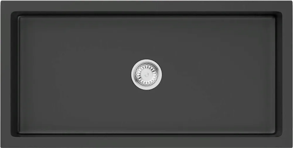Детальное фото товара: Omoikiri Mikura 91 BL, мойка, керамика, черный