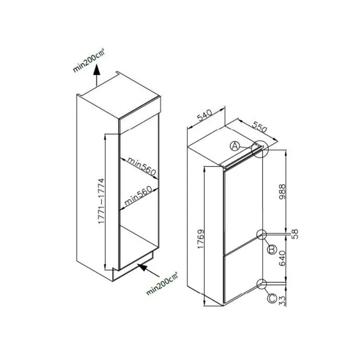 Схема встраивания