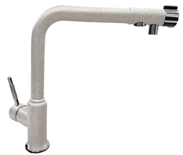 Фото товара: GranFest 7671, смеситель, мрамор, серый