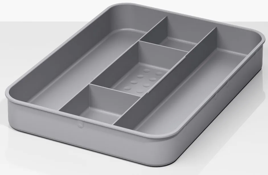 Детальное фото товара: Ninka Vector крышка-лоток для ведра 12 л, серый