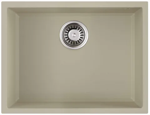 Фото товара: Omoikiri Tedori 54-U-BE, мойка, гранит, ваниль