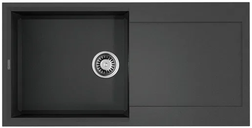 Фото товара: Omoikiri Sakaime 100-PL, мойка, гранит, платина