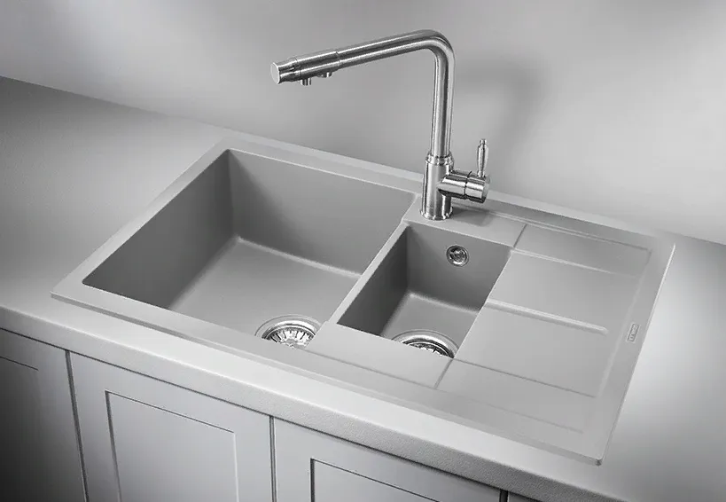 Фото товара: GRANULA 7802 мойка, гранит, алюминиум