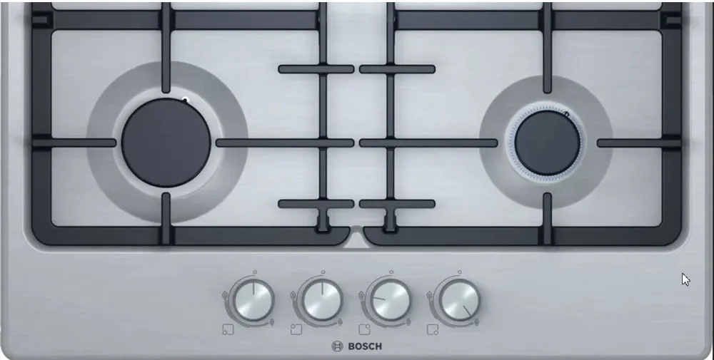 Детальное фото товара: Bosch PGH6B5O92R газовая поверхность