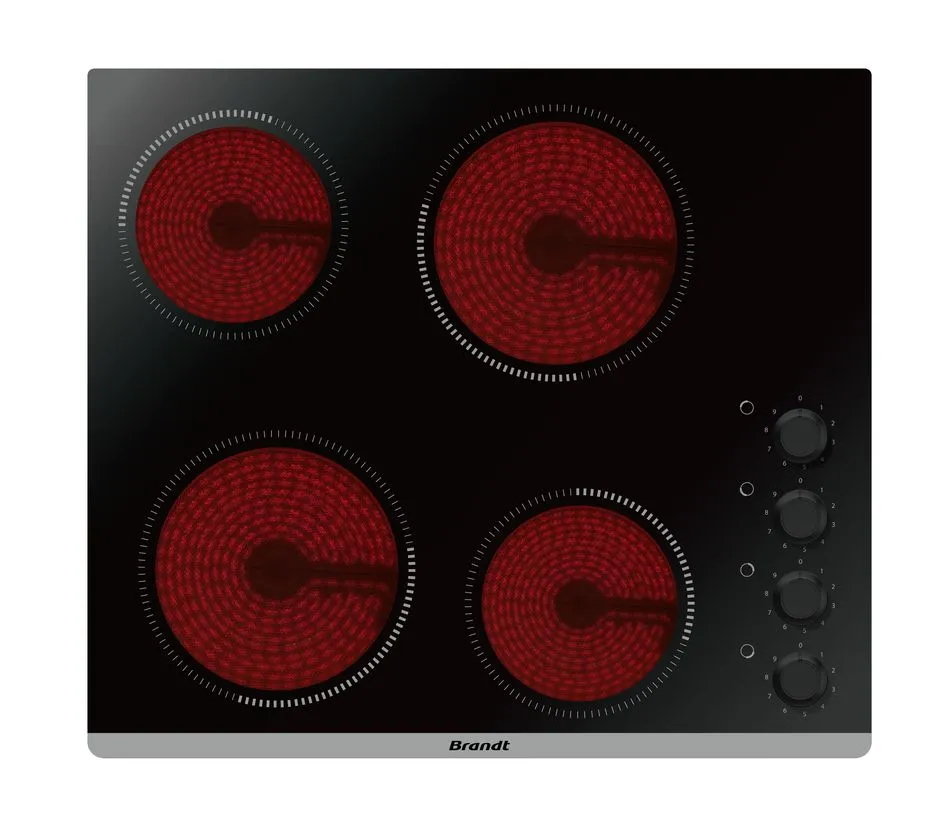 Фото товара: Brandt BPV6410B индукционная поверхность