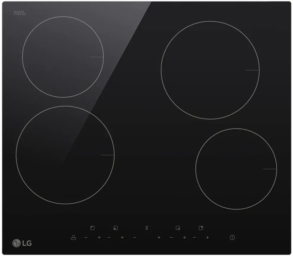 Фото товара: LG CBEZ2414B стеклокерамическая поверхность