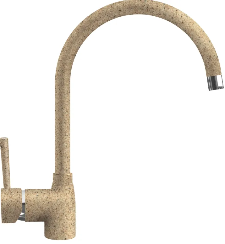 Фото товара: ITALMIX MINIMALE MN 0636 SAHARA, смеситель, гранит, бежевый GR84