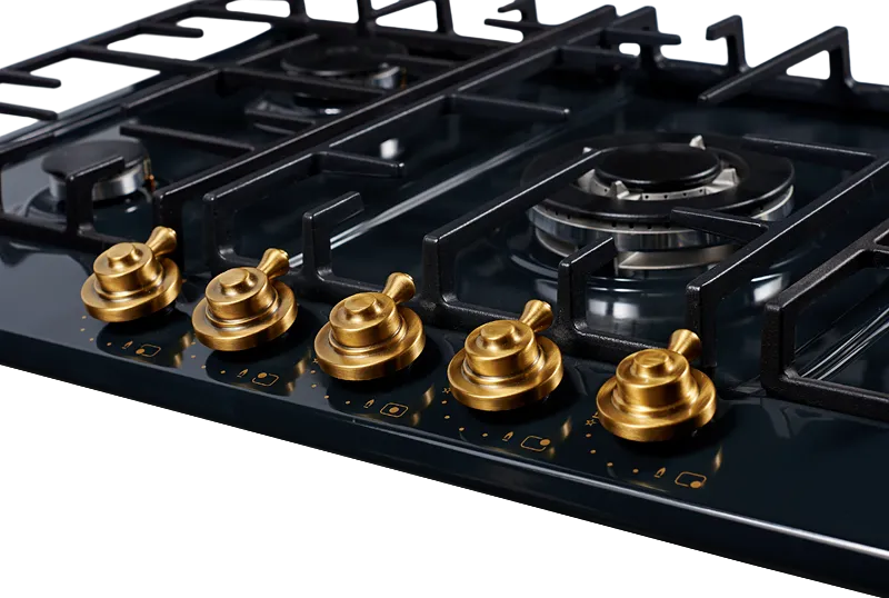 Детальное фото товара: Kuppersberg FV9TGRZ ANT Bronze газовая поверхность