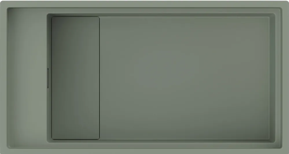 Детальное фото товара: Omoikiri Kinaru 86-U/I WG, мойка, керамика, wind green